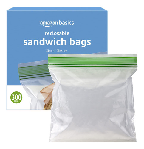 Bolsas Ziploc Bolsas De Almacenamiento Para Sándwiches Amazo