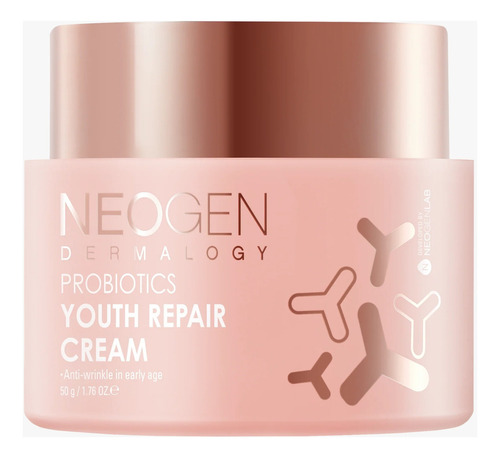 Crema Probiotics Youth Repair Cream Neogen NEOGEN DERMATOLOGY día/noche para todo tipo de piel de 50mL/188g