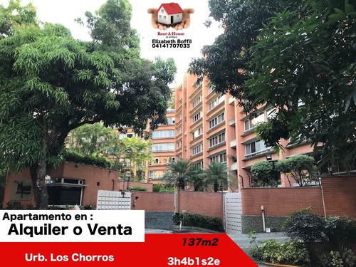 Imagen 1 de 14 de Espectacular Apartamento En Los Chorros Con Piscina #21-1149