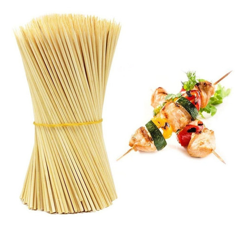 Palito Brochette Pincho De Bambu 15cm X 10.000u + Env. Incluido! Finger Food Catering