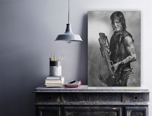 Cuadros Daryl Dixon - The Walking Dead - 27x42cm