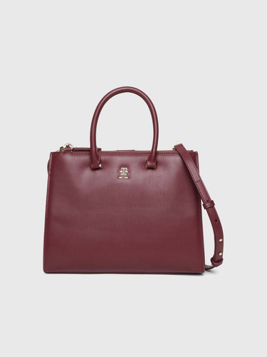 Bolso De Mujer Tommy Hilfiger Con Insignia Del Monograma
