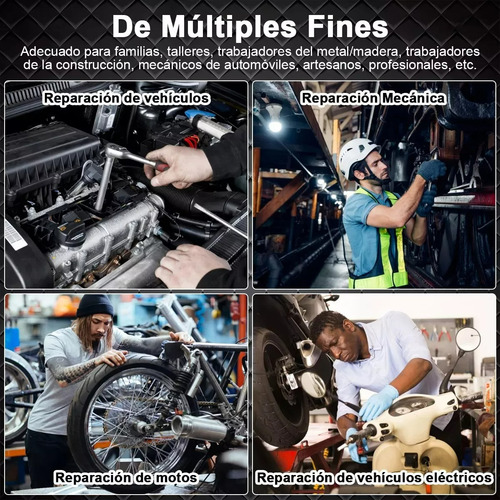 Juegos De Dados Herramienta Reparación Automóviles 172 Pcs