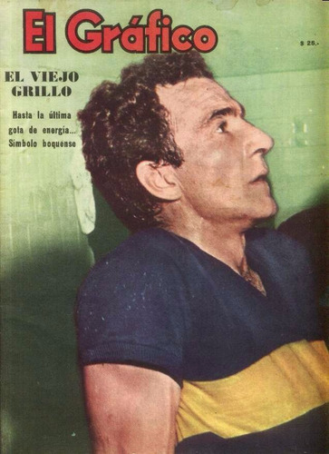 El Grafico 2355 Boca Juniors Ernesto Grillo