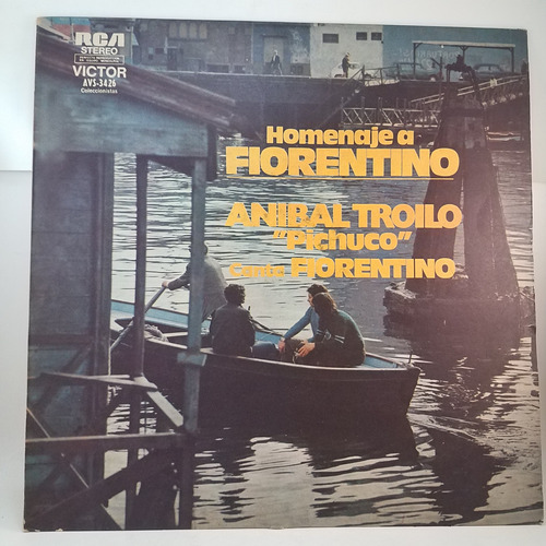 Troilo - Fiorentino - Pichuco Homenaje Vinilo Tango Lp - Mb