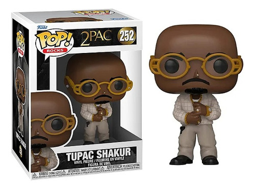 Figura De Accion Tupac Shakur 252 2pac Funko Pop Rocks