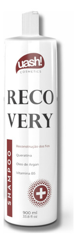Shampoo Uash Recovery 900ml - Queratina - Reconstrução