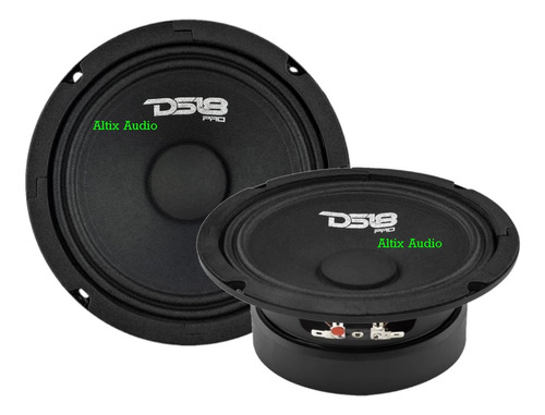 Par Medio Rango Ds18 6.5 Pro-gm6 140w Rms/480w Max