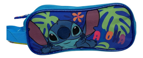 Pack Mochila Con Ruedas Stitch Estuche Lonchera