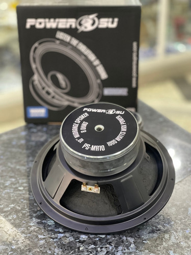 Medios 10 Pulgadas Power Su 8ohm 1000 Watts Ps-mr10