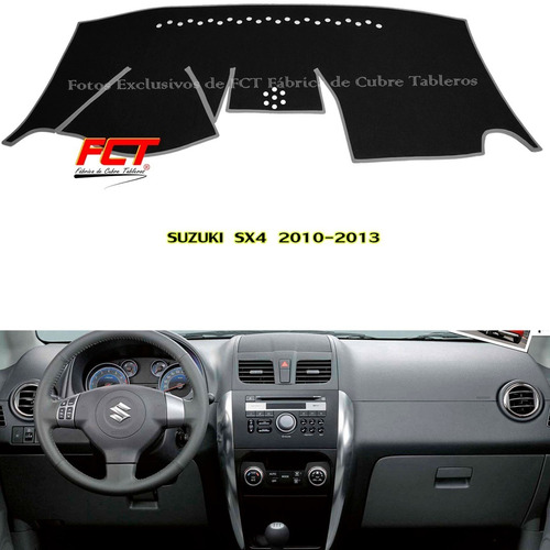 Cubre Tablero Suzuki Sx4 2010 2011 2012 2013 Fabrica Fct