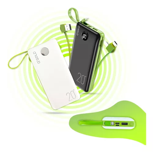 Cargador Portatil Para Celular Iphone Lg Xiaomi Bateria Externa Movil  20000mAh