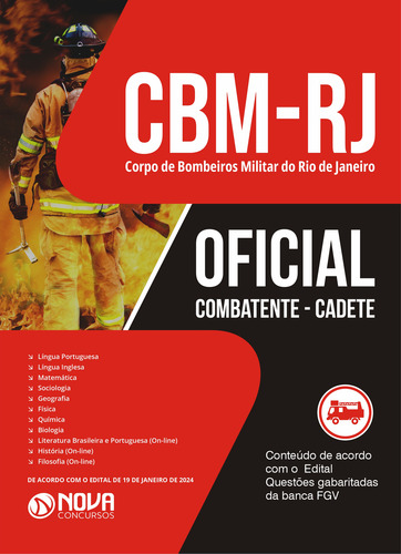 Apostila Cbm-rj - Oficial Combatente - Cadete