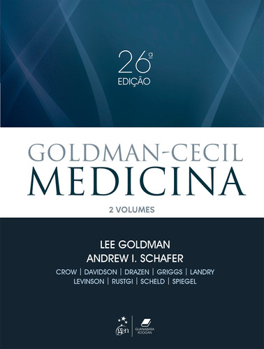 Goldman-Cecil Medicina, de Goldman, Lee. Editora Gen – Grupo Editorial Nacional Part S/A, capa mole em português, 2022