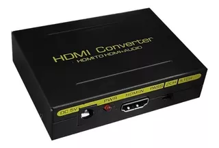 Conversor Hdmi P/hdmi C/extrator De Áudio Rl E Spdif - El088