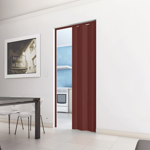 Porta Sanfonada De Pvc 210x96cm Plastporta Bcf Wt