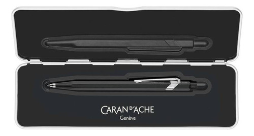 Lapiseira Caran Dache 2.0mm Edição Exclusiva Com Estojo Cor Preto