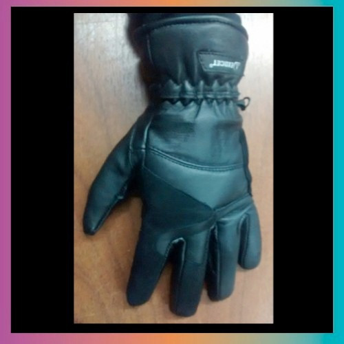 Guantes Moto Cuero Rezorzado Termicos Exocet Bores Bike