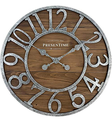 Presentime & Co Vintage Farmhouse Series, Reloj Rústico De M