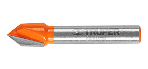 Broca Router Corte V Fresa 3/8 Zanco 1/4´ Madera 11465