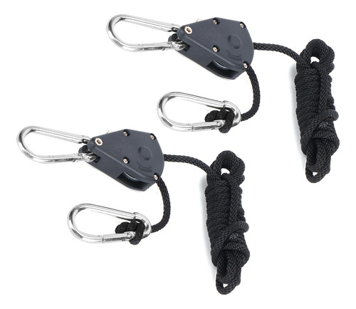 Colgador Con Clip Para Cuerdas, 2 Unidades, 1,8 M, Ajustable