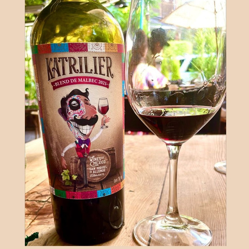 Vino Tinto Katrilier Blend De Malbec 750 Ml