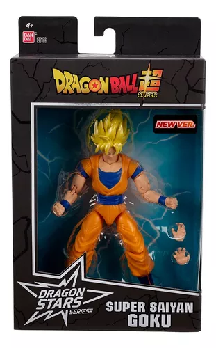 Boneco Goku Super Saiyan Dragon Ball Super 16cm F0099-5 Fun