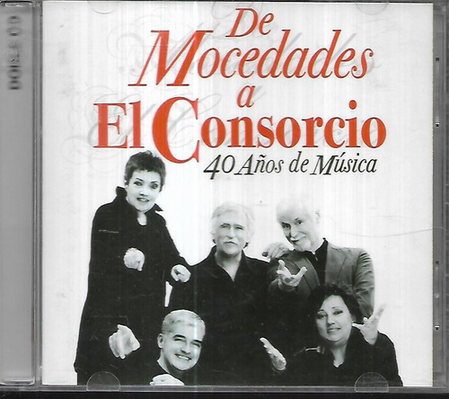 Mocedades El Consorcio Album Doble 40 Años De Musica Cd N 