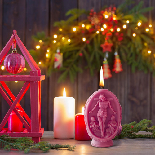 Molde De Silicona De Pascua Para Hacer Velas Molde De Decora