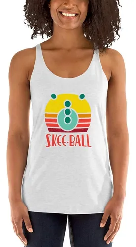 Top Vintage De Tanque, Marca Xyz, Estilo Retro, Modelo 12345