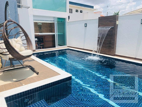 Imagem 26 de 30 de Sobrado Com 3 Dormitórios À Venda, 253 M² Por R$ 1.100.000 - Condomínio Ibiti Royal Park - Sorocaba/sp - So0178