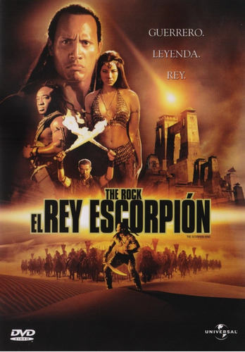 El Rey Escorpion Dwayne Johnson The Rock Pelicula Dvd