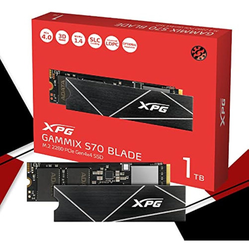Blade Xpg 1tb Gammix S70 - Funciona Con Playstation 5, Pcie 