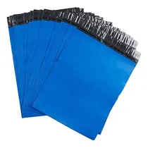 Comprar Sobres De Seguridad 100 Bolsas Autoadhesivas Azul 19 X 27 Cm