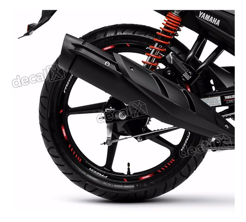 Kit Adesivo Friso Refletivo Roda Moto Yamaha Fazer 150 Fri40
