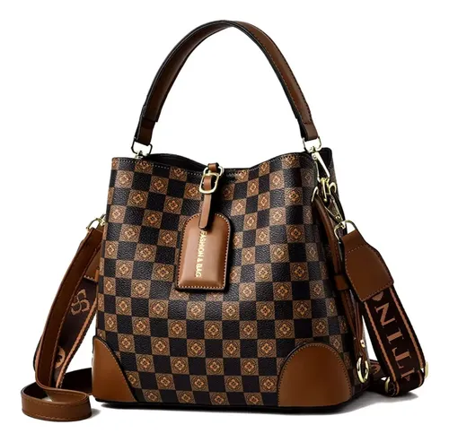Bolsa Feminina Transversal Grande Moderna Resistente Casual