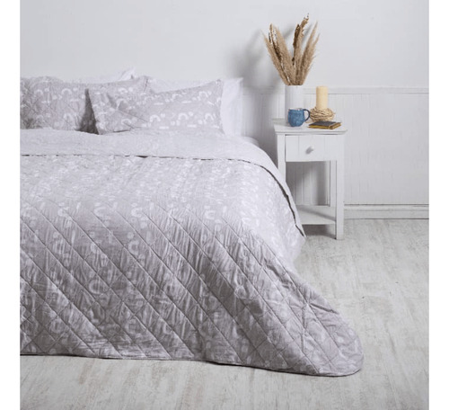 Quilt 1.5 Plazas Portugal Estampado Lilium