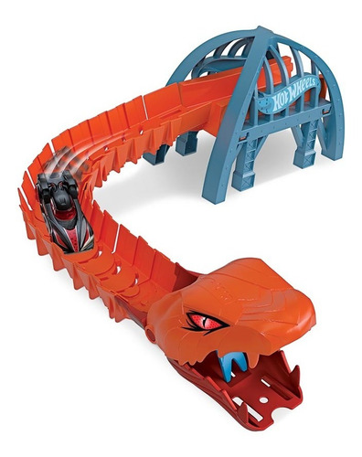 Imagen 1 de 7 de Hot Wheels City Ataque De Robo-víbora Pista De Juguete