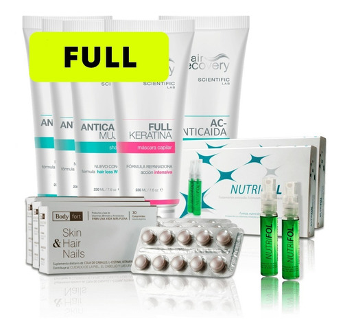 Imagen 1 de 1 de Pack Anticaída Mujer (full) Hair Recovery
