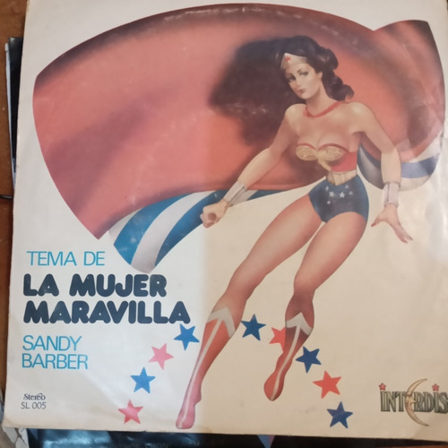 La Mujer Maravilla Sandy Barber Interdisc Simple Vinilo Disc