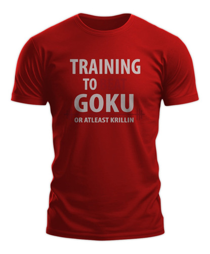 Polera Gustore De Training To Beat Goku