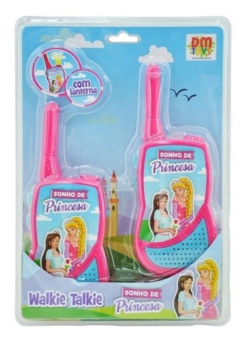 Walkie Talkie Sonho De Princesa Dm Toys Dmt5683