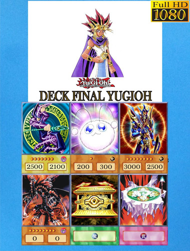 Yugioh Deck Final O Baraja 54 Cartas Version Anime Oricas