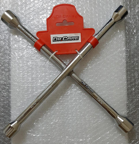 Llave Cruz P/tuercas Cauchos Vehiculos. Dr. Care. Cod. E-59.