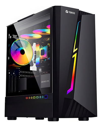 Case Gamer Teros Te1172n Mid Tower Usb 3.0