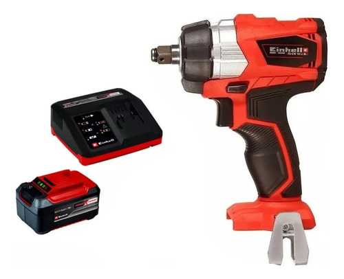 Llave De Impacto Einhell Te-cw 18 Li + Bateria 5.2a Cargador