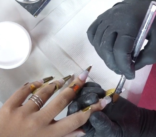 Imagem 3 de 5 de Alongamento Nati - Flex Powder - Pó Acrílico - Nude