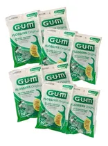 Comprar Kit De 160 Hilos Dentales Flosser Con Mango Original Gum 