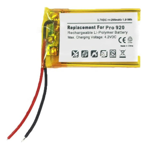 295mah Ahb52229ps Battery   Compatible With Jabra Pro 9...