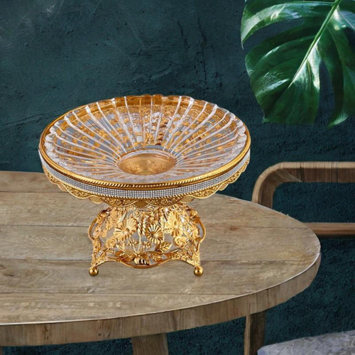 Plato De Fruta Con Base Y Pie Plato Decorativo Especial,